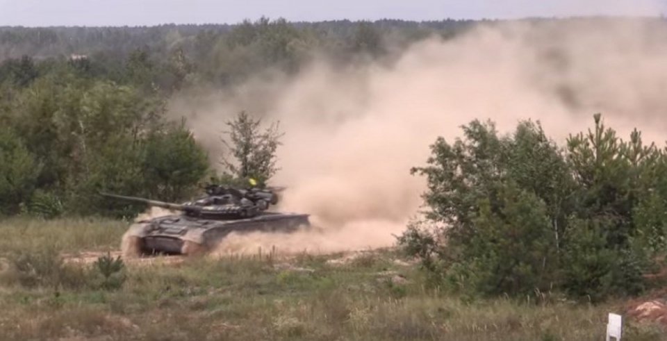 ВСУ на Черниговщине устроили учения — определяют лучший украинский танковый взвод