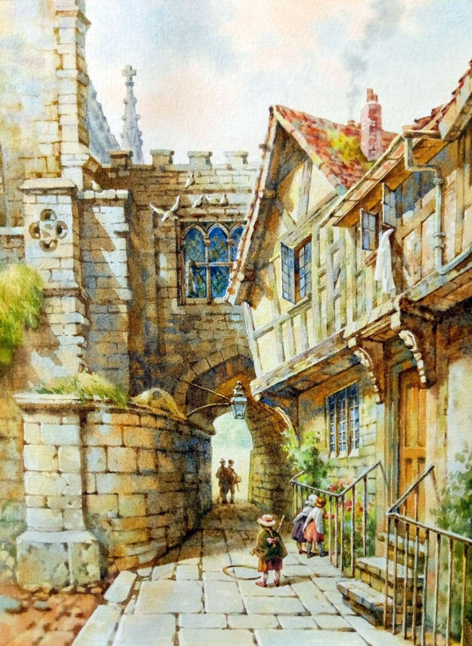 Художница Ольга Ивлева. По городам и странам Художница Ольга Ивлева. По городам и странам город