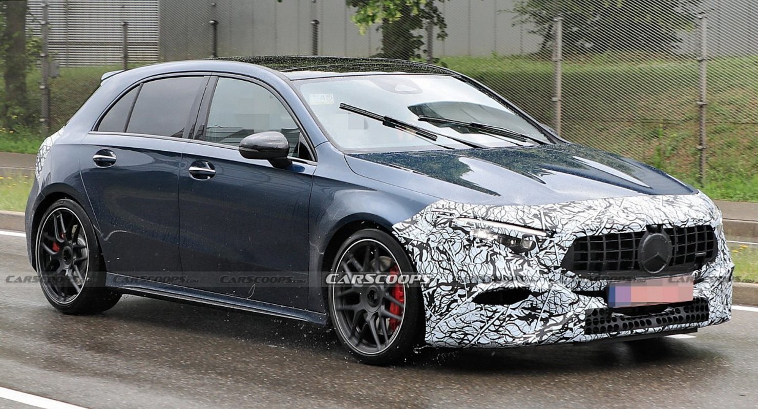 Хэтчбек Mercedes-AMG A45 получит обновление к 2022 году