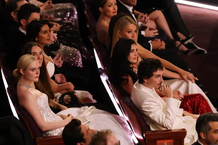 Тимоти Шаламе и Кайли Дженнер вместе появились на премии 