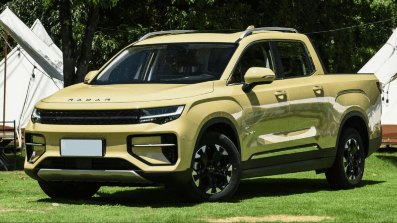 JMC выпустила новый классный пикап Dadao. Первый грузовик с двигателем Ford