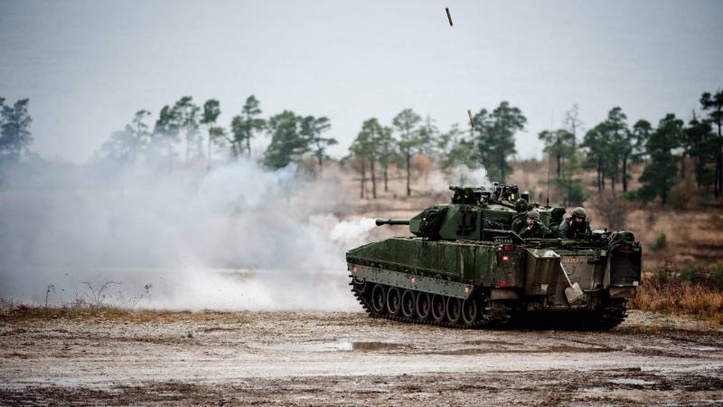 Шведские БМП Strf 90 для Украины оружие