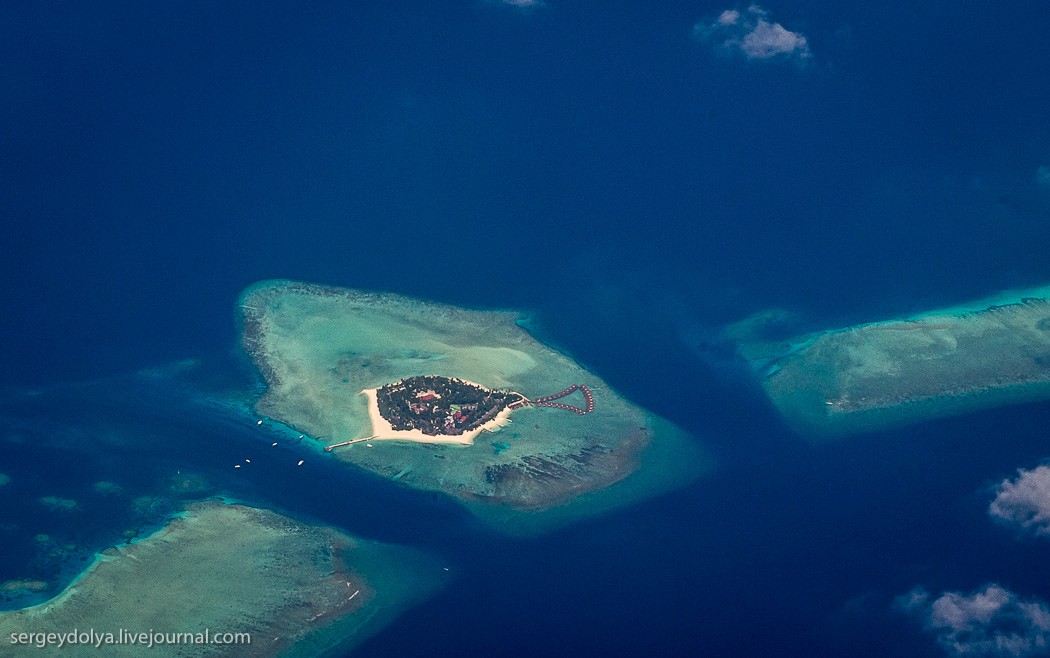 Мальдивы с высоты птичьего полета виза,гид,мир,путешествия,самостоятельные путешествия,страны