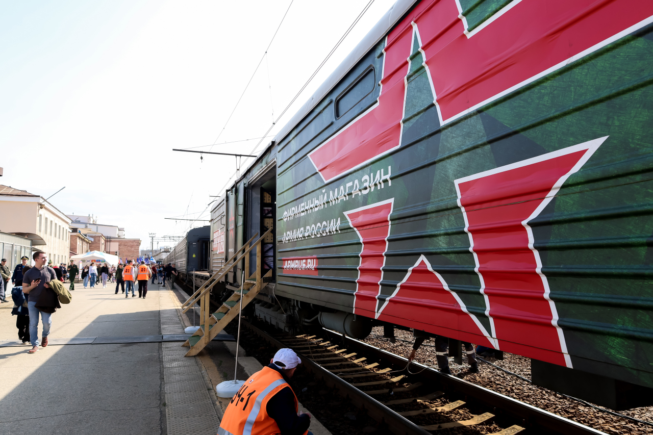 В Пермь прибыл поезд «Эшелон Победы»