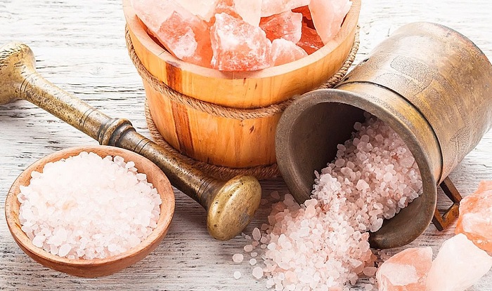 Розовая гималайская соль очень популярна.