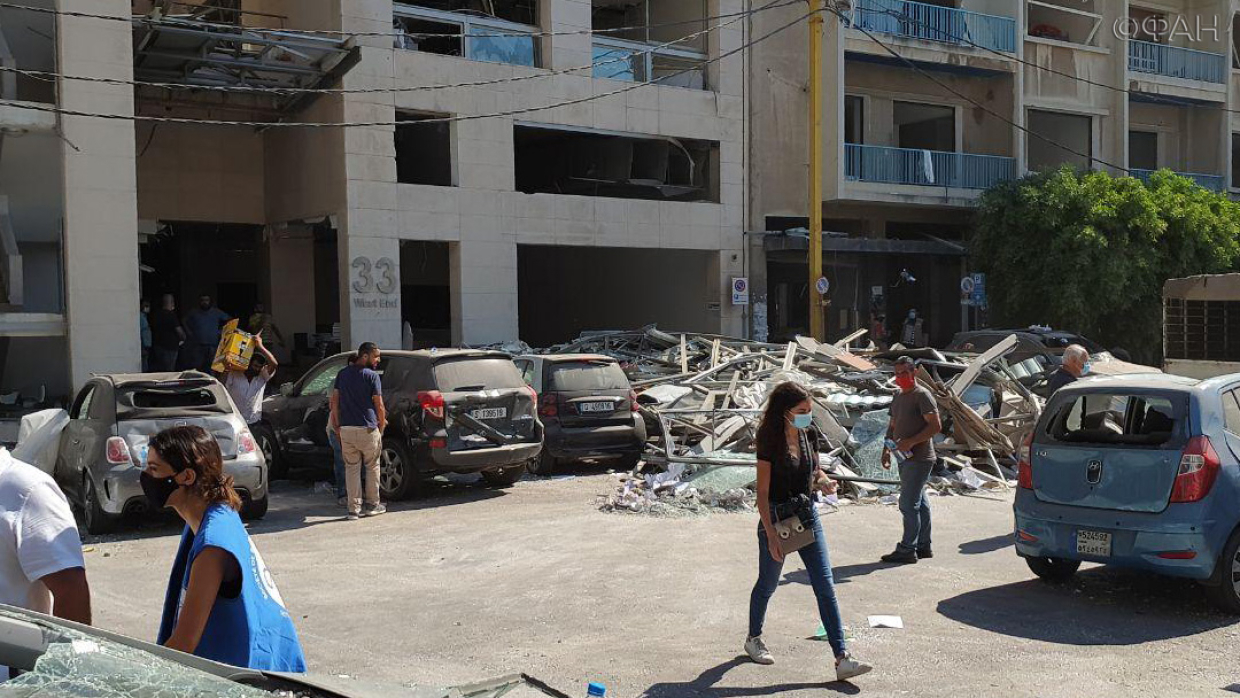 Эксперты смоделировали взрыв в Бейруте на основе данных соцсетей