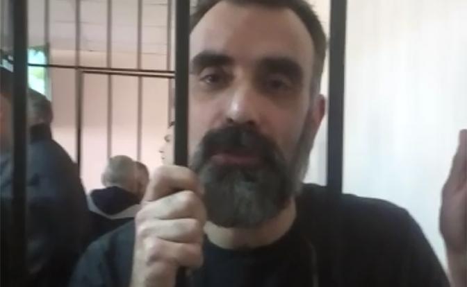 На фото:одесский заключённый Николай Казанский