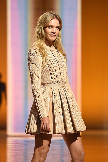 Неделя моды в Париже: Наталья Водянова, Наоми Кэмпбелл, Милла Йовович, Елена Перминова и другие на показе Balmain Новости моды