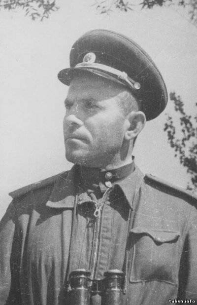 Гвардии генерал-майор Асланов Ази Ахад оглу, командир 35-й гвардейской краснознаменной Шауляйской танковой бригады