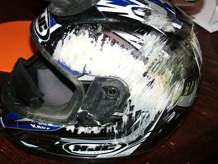 Always Wear A Helmet, Folks