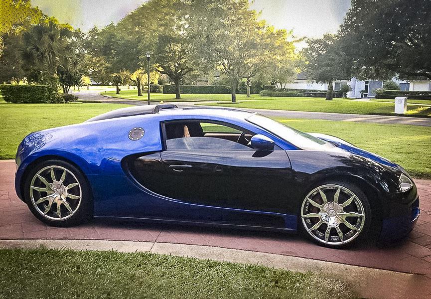 Американец превратил старую развалюху в точную копию Bugatti Veyron автосамоделки,Марки и модели