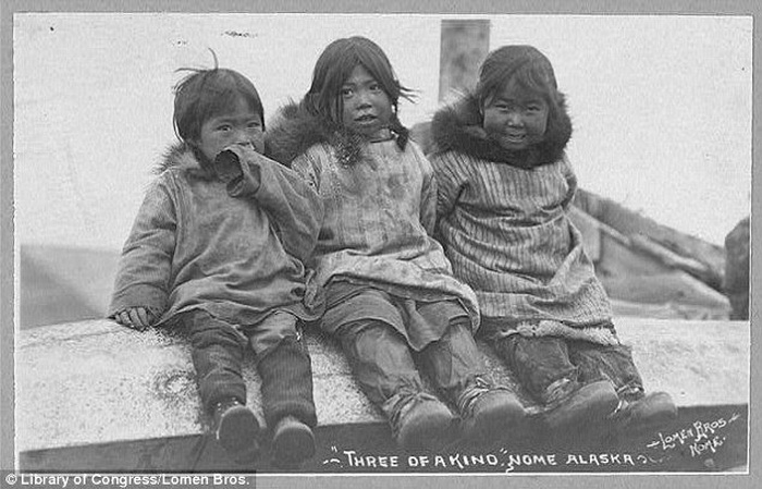 Дети-инуиты совершенно не боятся холода