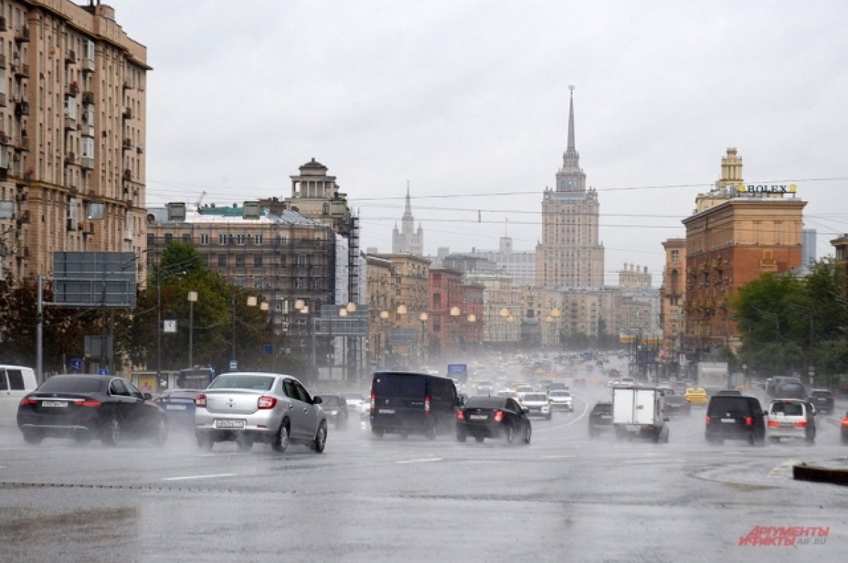 Погода в москве вчера фото