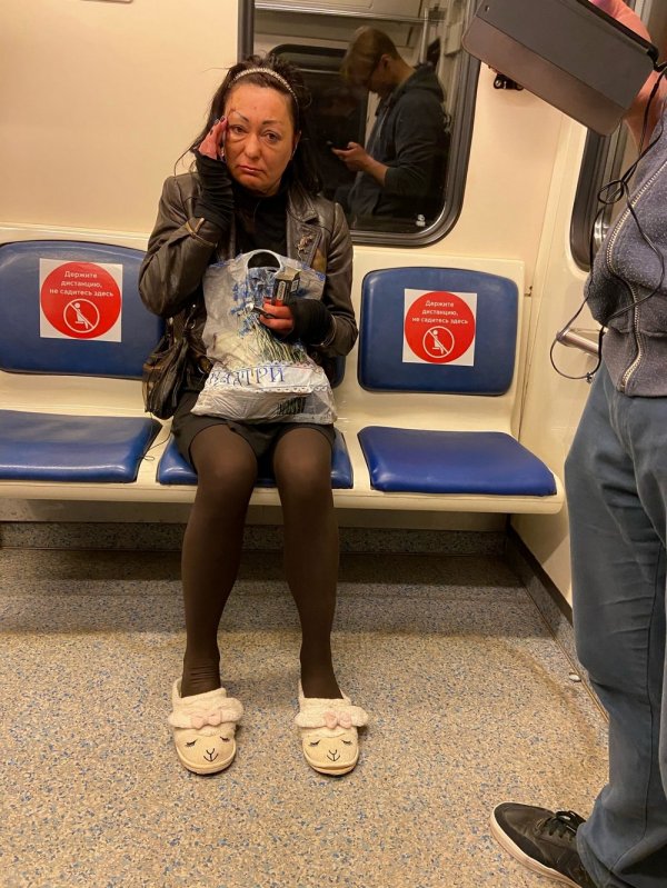 Модники и чудаки из метро Модники и чудаки из метро позитив,смешные картинки,юмор