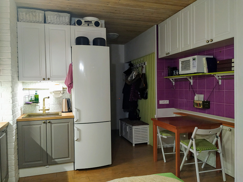 33 квадратных метра. Новая компактная кухня шкафы, Леруа, шириной, чтобы, часть, много, ящики, максимально, очень, кухни, удобно, столом, сковородок, внизу, духовкой, поэтому, решила, между, крайне, сделала