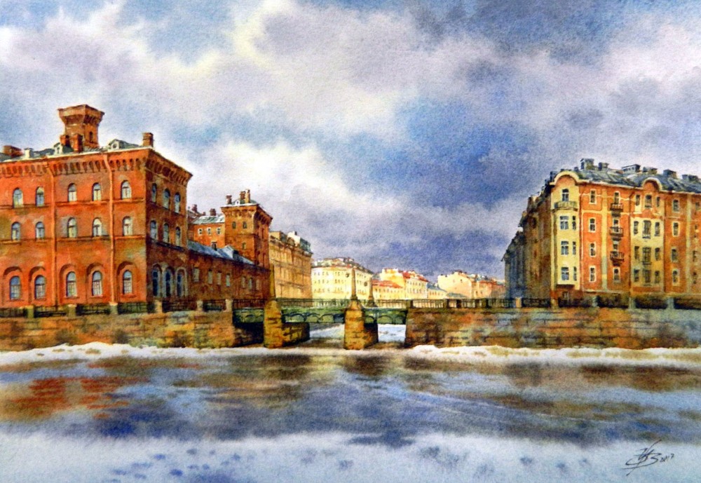 Художница Ольга Ивлева. По городам и странам Художница Ольга Ивлева. По городам и странам город