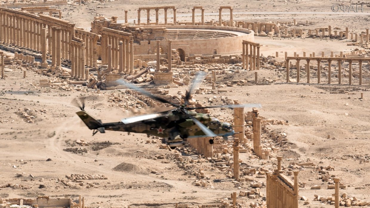 Пальмира: САА при поддержке ВКС РФ зачистила от ИГ город Эс-Савванет, закрыв Акербатский «котел»