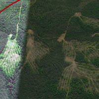 Мистические знаки проступили у легендарного перевала Дятлова