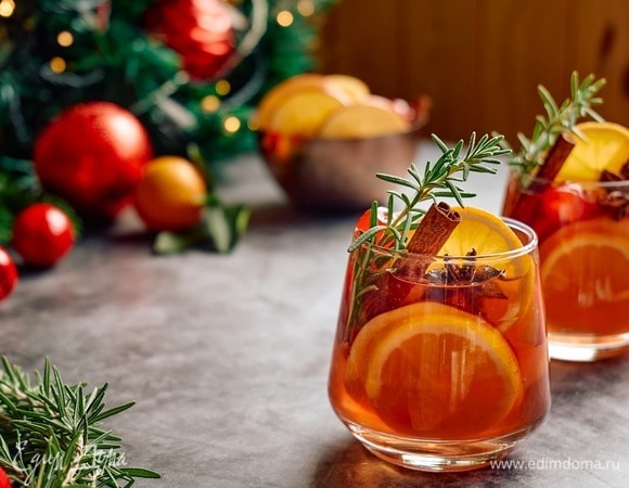 6 рецептов праздничного пунша: традиционный, со льдом, безалкогольный напитки,рецепты