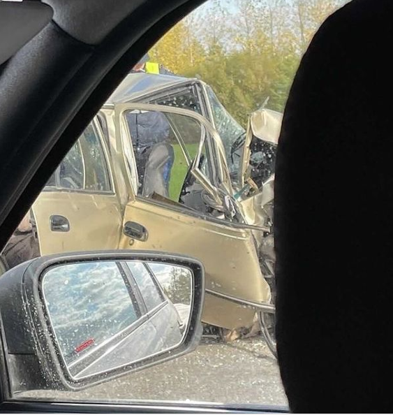 В ДТП в Нижнекамском районе разбился автомобиль