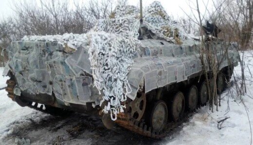 Украинская БМП на Донбассе. Фото: tvzvezda.ru