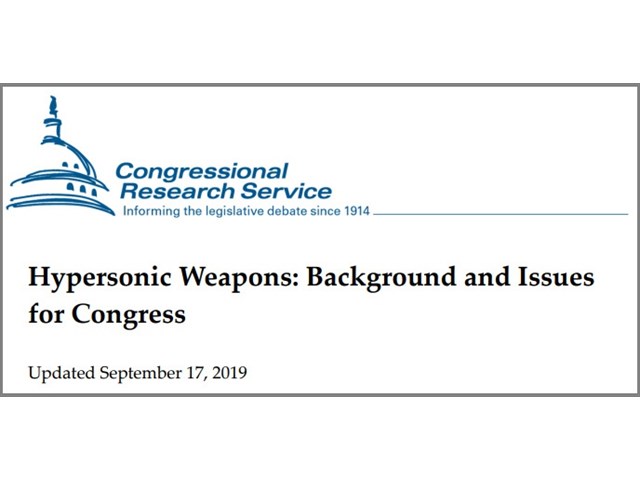 Гиперзвук снова в приоритете оружие