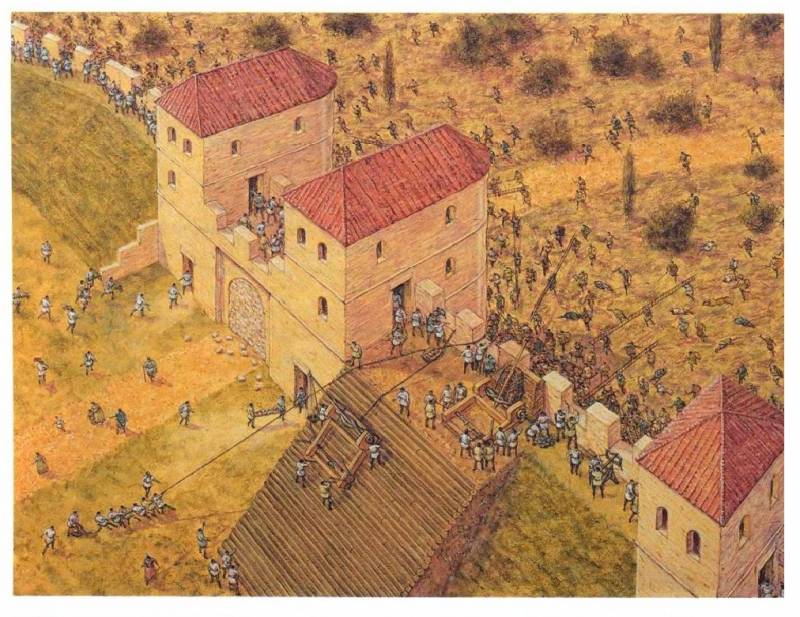 Варвары под стенами Нового Рима IV в.