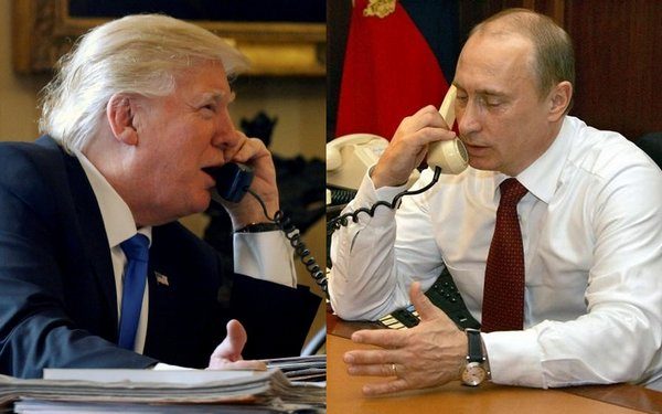 Стали известны подробности телефонного разговора Путина с Трампом