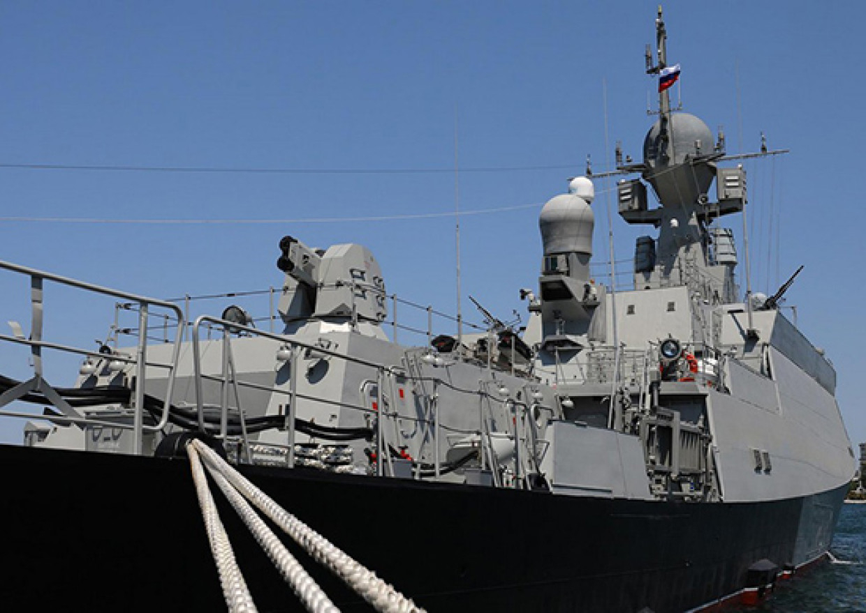 Вооруженный «Калибрами» корабль «Грайворон» войдет в состав Черноморского флота