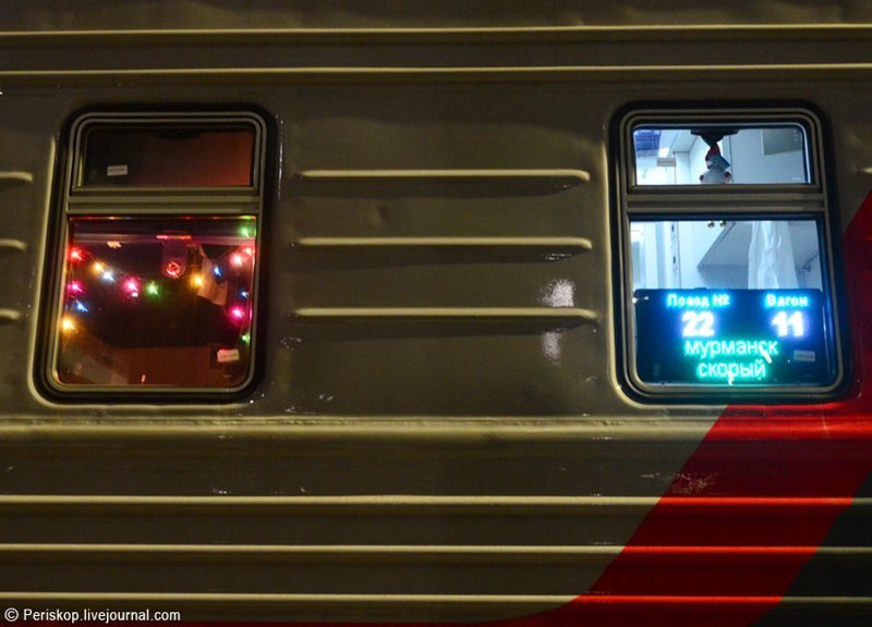 Новый Год в поезде №22: ломка шаблонов и мандаринный вагон новый год, поезд, факты, фото