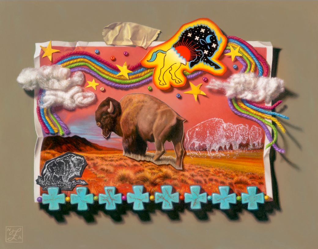 Оптическая иллюзия в живописи. Вы можете подумать, что это коллаж, но нет... Оптическая иллюзия в живописи. Вы можете подумать, что это коллаж, но нет...