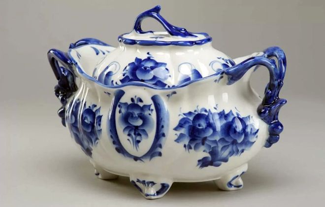 Гжельская роспись – что это такое, история возникновения, особенности и техника росписи домашний досуг,своими руками