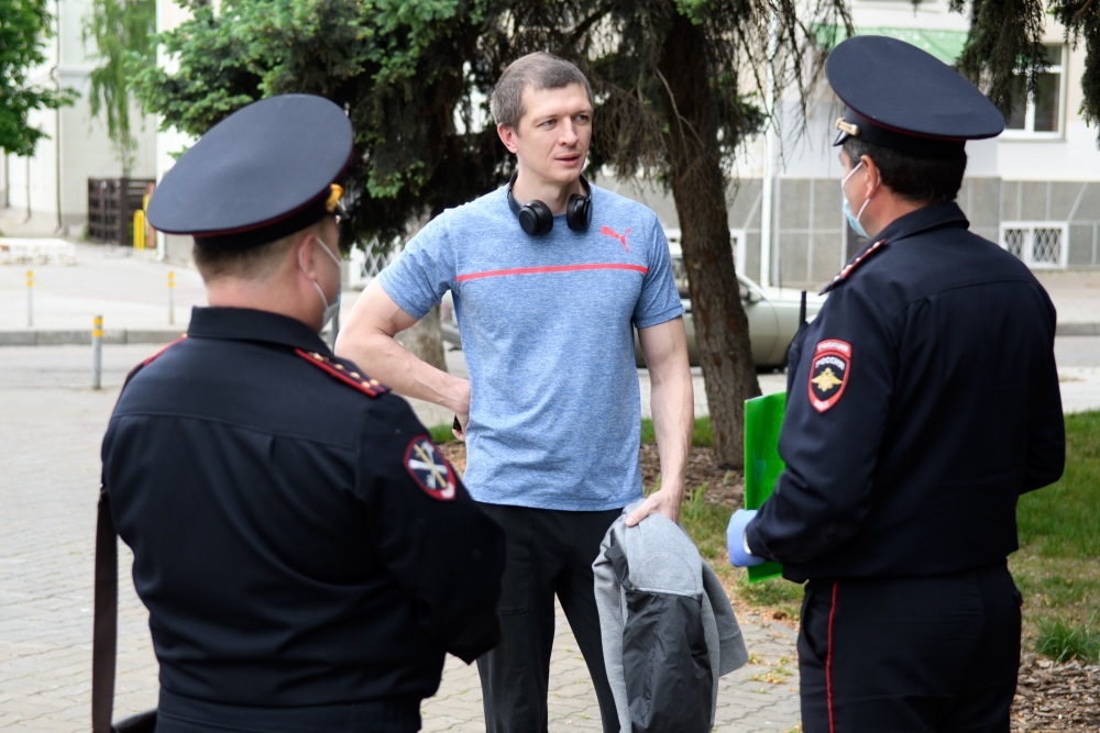 Сегодня в Краснодаре оштрафовали 105 человек за нарушение карантина