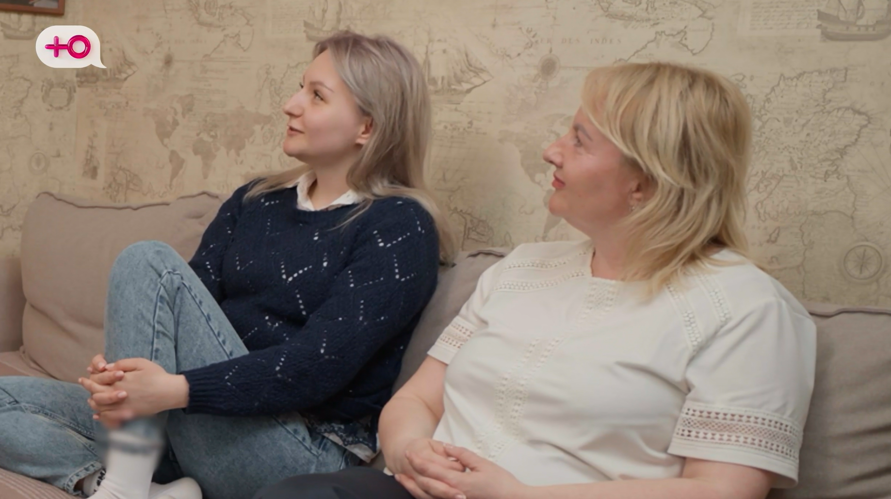 Валерия с матерью