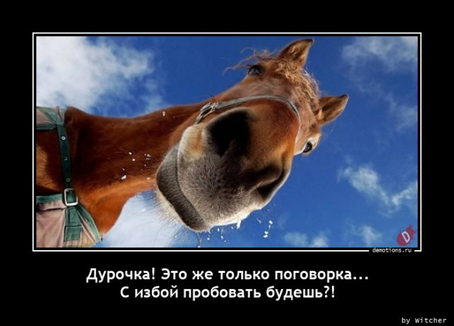 Ежедневная порция юмора и хорошего настроения в коллекции прикольных демотиваторов! Ежедневная порция юмора и хорошего настроения в коллекции прикольных демотиваторов!