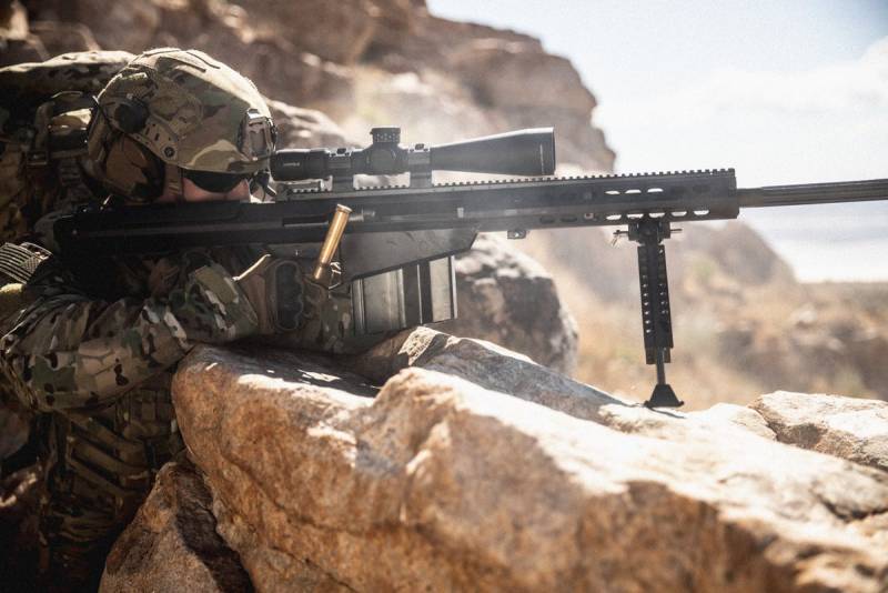 Современные американские 12,7-мм снайперские винтовки