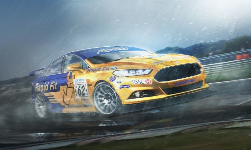 Ford Mondeo BTCC, авто, автогонки, автомобили, автоспорт, гонки, ливрея, фантазия