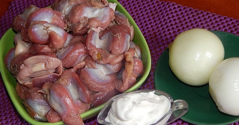 Изумительные куриные желудки в пряном соусе вторые блюда,закуски