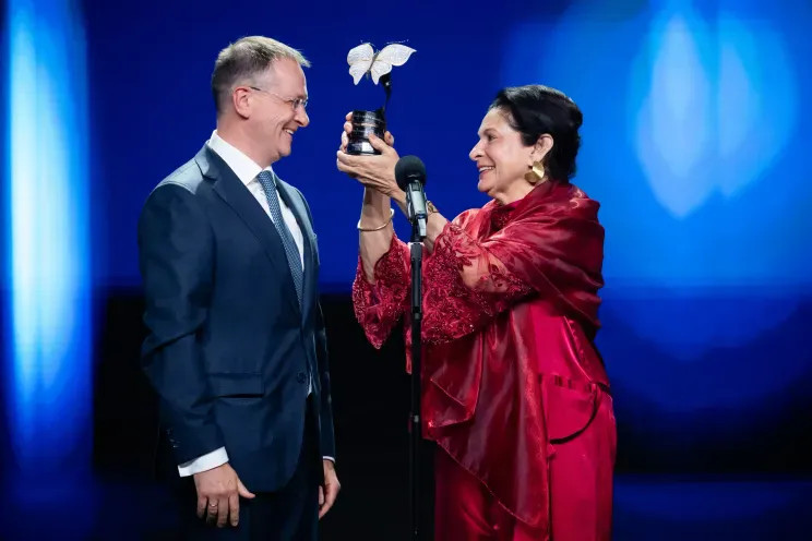 Владимир Мединский и Кэрол Шор