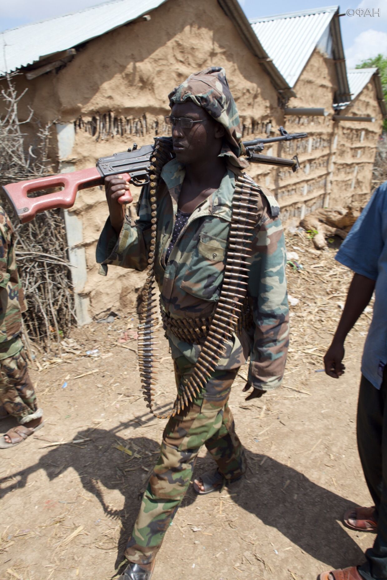Боевик «Аш-Шабаб» в Сомали.