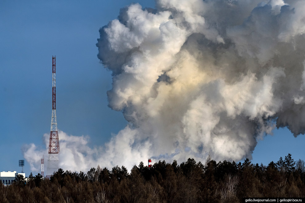 Старт ракеты «Союз-2.1а»