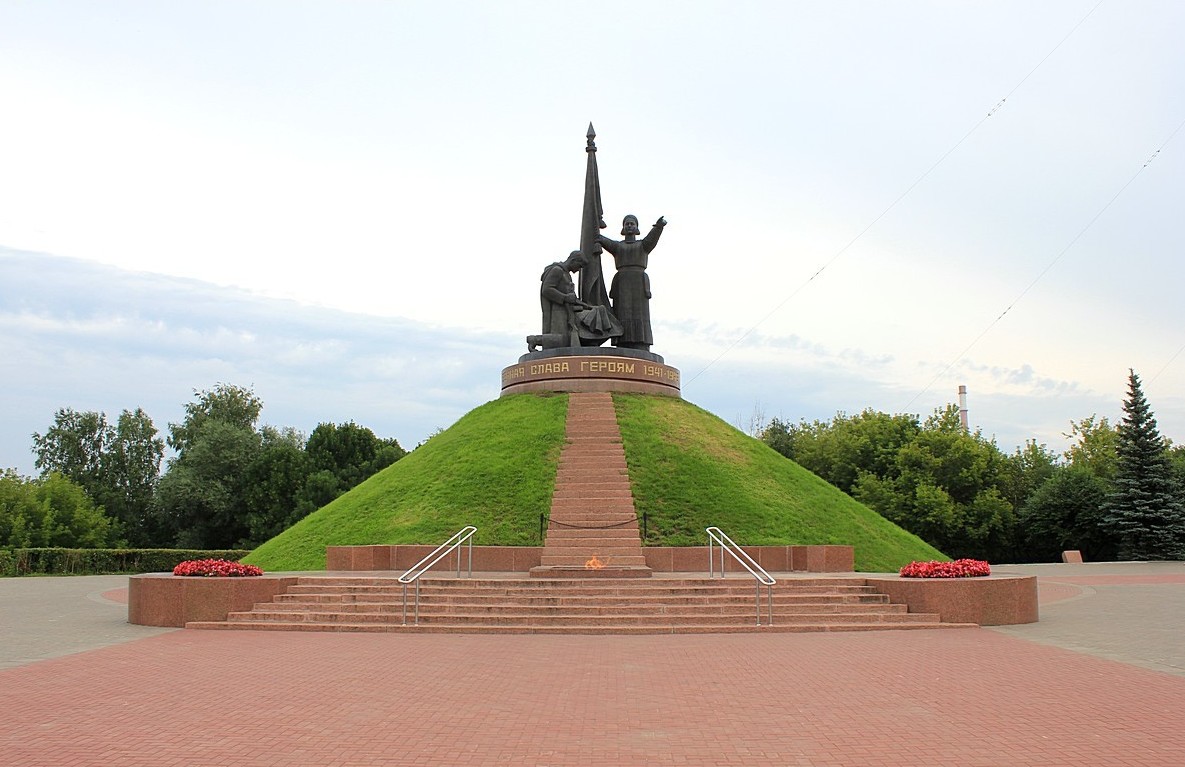 8. Чебоксары Вечный огонь, мемориал, памятник, память, фото