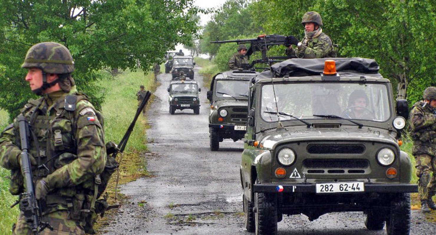В Чехии проводится обновление военного автопарка