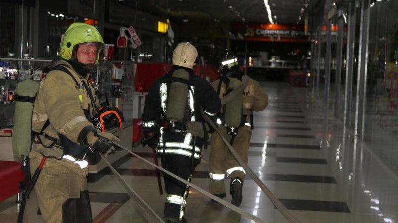 МЧС назвало предварительную причину пожара на юге Москвы