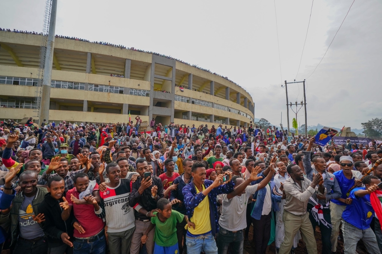 Граждане Эфиопии поддержали переизбрание премьер-министра стихийной демонстрацией