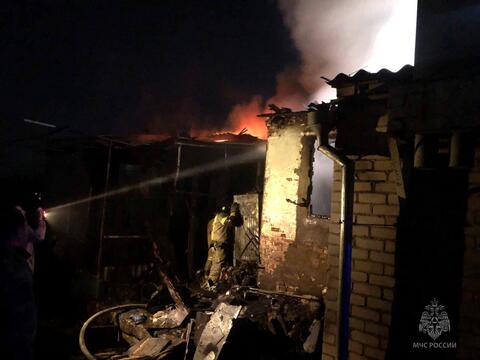 Один человек пострадал в результате пожара в жилом доме в Армавире
