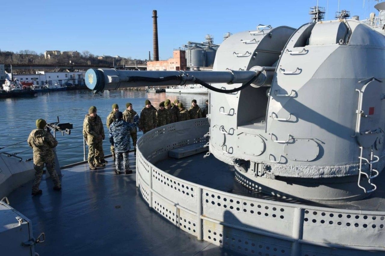 Флагман Военно-морских сил Украины вышел в море – не исключено, что в последний раз