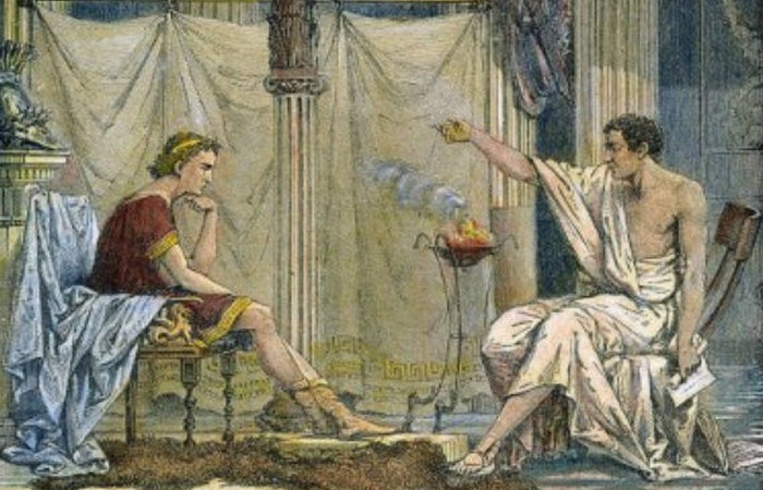 Аристотель любил Александра как сына. / Фото:list25.com