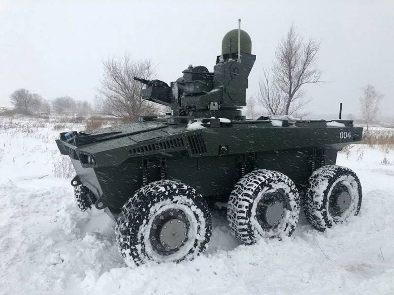 Наземные робототехнические комплексы в Спецоперации оружие