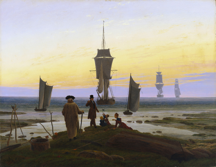 Как главный романтик Германии Каспар Фридрих рассказывал о Боге атмосферными пейзажами﻿ 